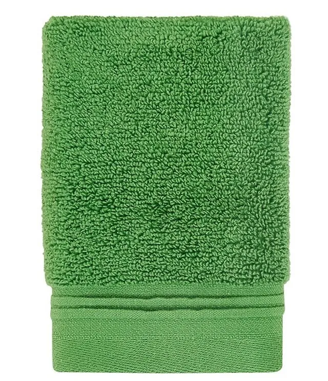 Kate Spade New York Botanical Stripe Kitchen Towels 4-Pack Set, Absorbent 100% Cotton, Navy Blue/Red, 17X28