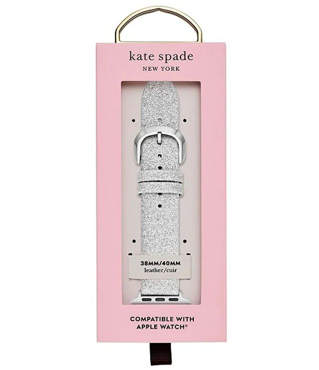 Kate spade new york White Leather Studded 38/40mm Bands for Apple Watch® |  Alexandria Mall