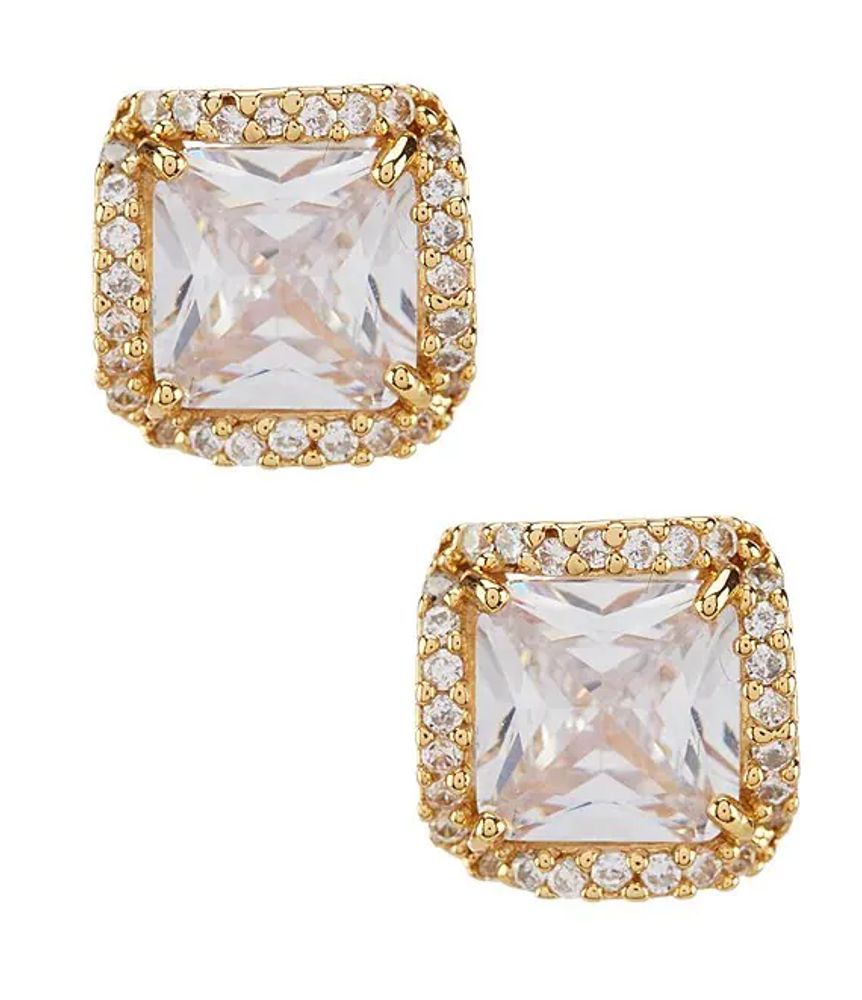 Kate spade new york That Sparkle Princess Cut Stud Earrings | Alexandria  Mall