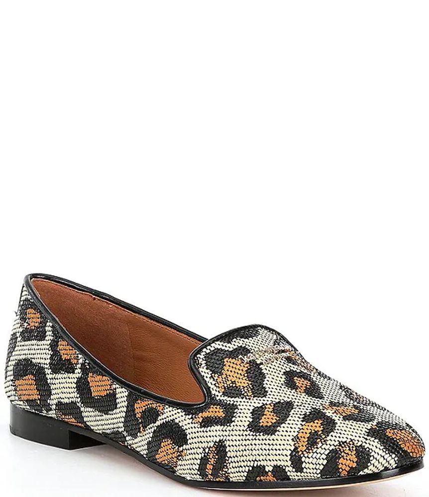 leopard loafers