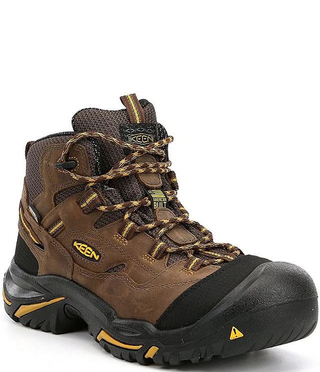 Keen Utility Men's Detroit Steel Toe Waterproof Work Boots | Pueblo Mall