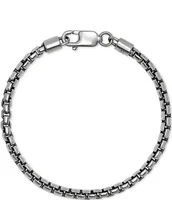 Kendra Scott Scott Bros. Men's Beck Sterling Silver Round Box Chain Bracelet