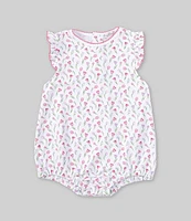 Kissy Baby Girls Newborn-24 Months Tulip Print Bubble