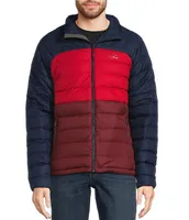 L.L.Bean Bean's Color Block Down Jacket