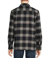 L.L.Bean Fleece-Lined Flannel Long Sleeve Woven Shirt
