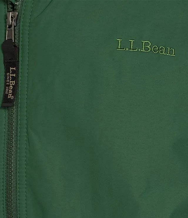 L.L.Bean Fleece-Lined Insulated Warm-Up Jacket