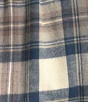 L.L.Bean Scotch Plaid Portuguese Flannel Long Sleeve Woven Shirt