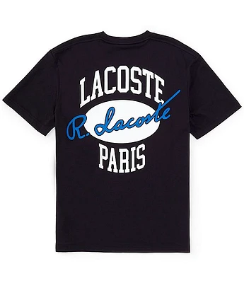 Lacoste Back Print Short Sleeve T-Shirt