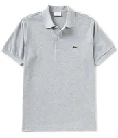 Lacoste Classic Chine Short-Sleeve Signature Polo Shirt