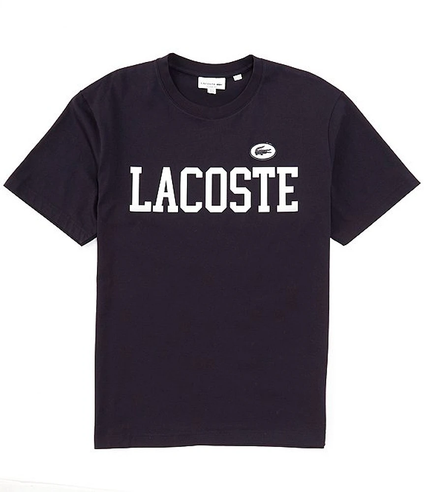 Lacoste Large Print Short Sleeve T-Shirt