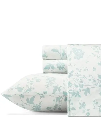 Laura Ashley 300-Thread Count Garden Palace Sheet Set