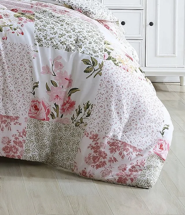 Laura Ashley Ailyn Patchwork Floral Comforter and Pillow Set