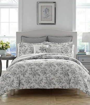 Laura Ashley Annalise 6-Piece Floral Comforter Set