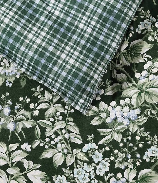 Laura Ashley Bramble Floral 7-Piece Reversible Duvet Cover & Sham