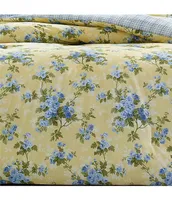 Laura Ashley Cassidy Floral Comforter and Pillow Set