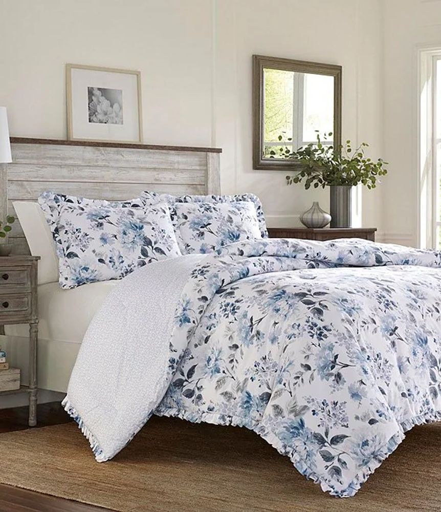 Laura Ashley Chloe Cottage Floral Comforter Mini Set