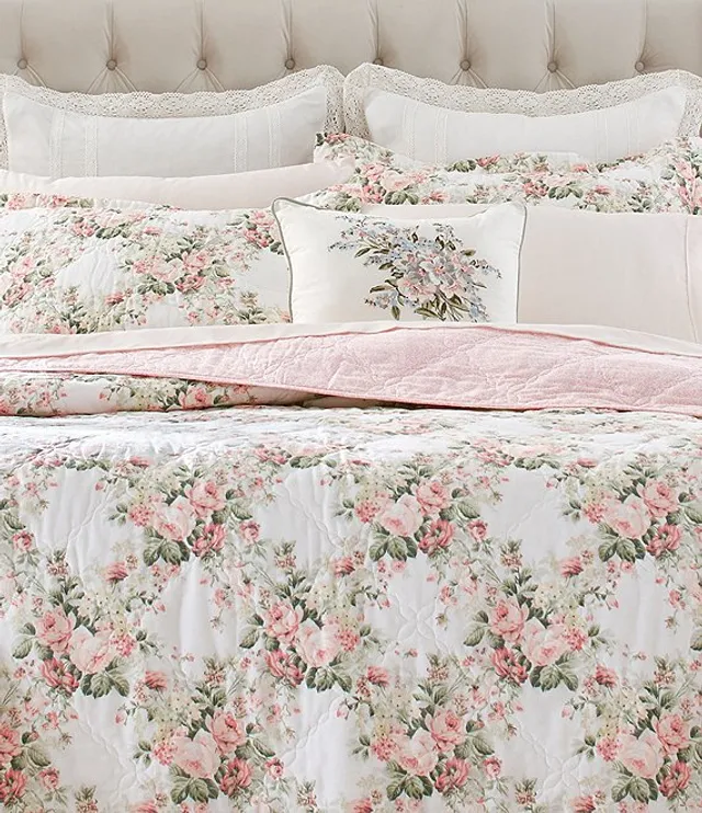 Laura Ashley Joyce Floral Reversible Quilt Mini Set