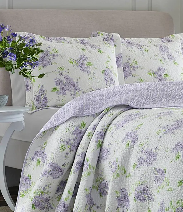 Laura Ashley Wisteria Floral Comforter Mini Set