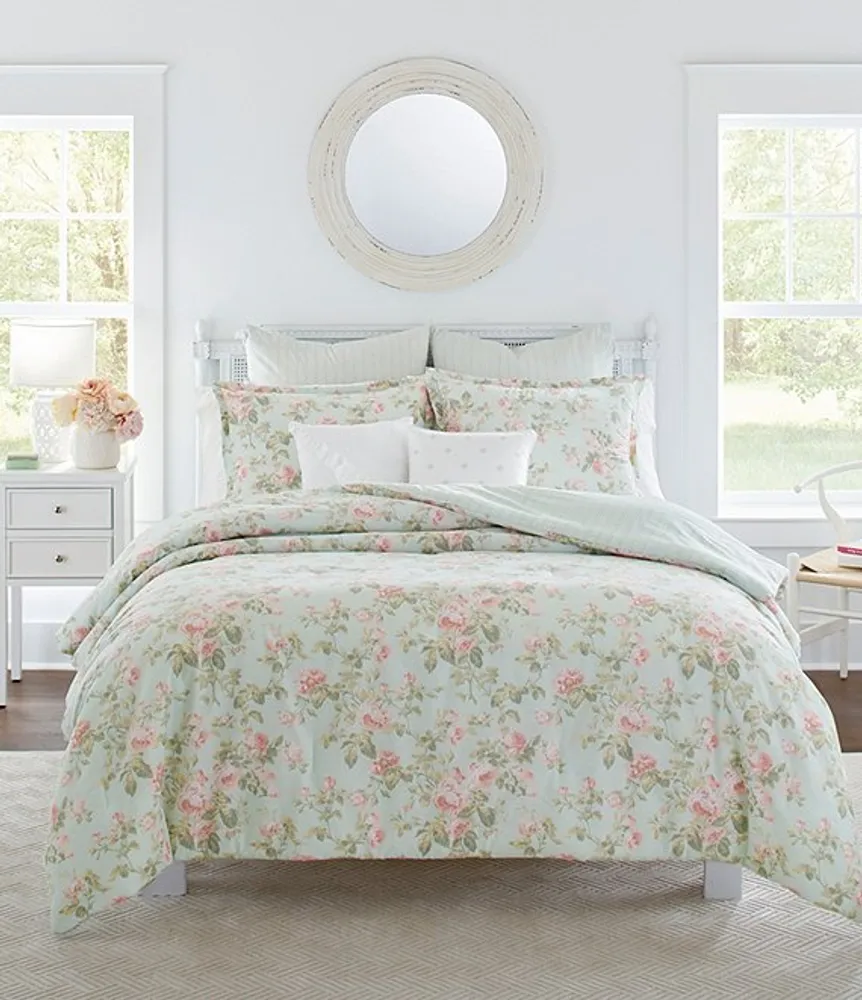 Laura Ashley Madelynn 6-Piece Floral Comforter Set