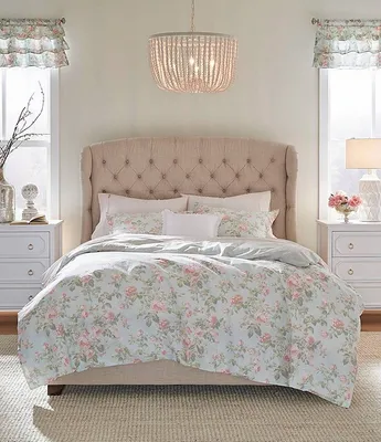 Laura Ashley Madelynn Duvet Cover Mini Set