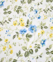 Laura Ashley Meadow Floral Blue Duvet Cover Mini Set