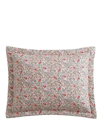 Laura Ashley Rowena Floral Reversible Pillow Sham