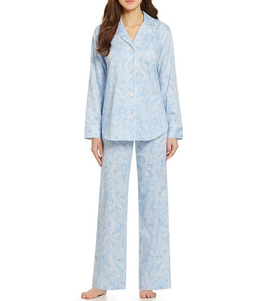 Lauren Ralph Lauren Classic Paisley Sateen Pajamas | Alexandria Mall