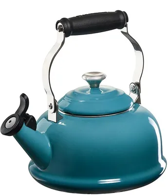 Le Creuset 1.7 -Quart Enamel Steel Classic Whistling Kettle with Stainless Knob