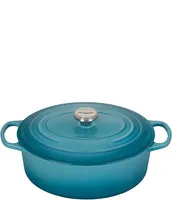 Le Creuset 5-Quart Signature Oval Dutch Oven with Stainless Steel Knob