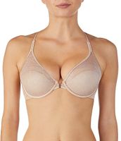 Le Mystere Lace Perfection Full-Busted Contour Underwire Convertible Toed-In Back Bra