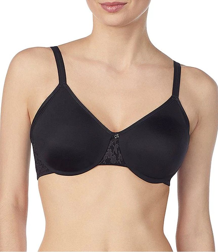 Le Mystere Sheer Illusion Wireless Contour Seamless Adjustable Bra