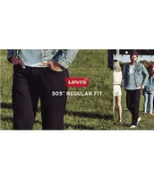 Levi's® 505 Regular Fit Rigid Jeans