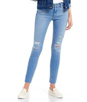 Levi's® 711 27" Inseam Ankle Length Distressed Skinny Jeans