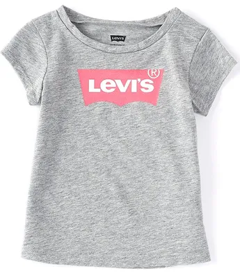 Levi's® Baby Girl 12-24 Months Short-Sleeve Batwing T-Shirt