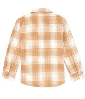 Levi's® Big Boys 8-20 Long Sleeve Plaid Flannel Shirt