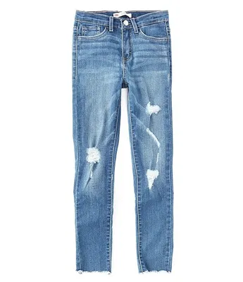 Levi's® Big Girls 7-16 720™ Distressed High-Rise Super-Skinny Jeans