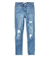 Levi's® Big Girls 7-16 720™ Distressed High-Rise Super-Skinny Jeans