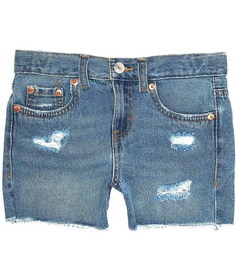 Levi's® Big Girls 7-16 Girlfriend Shorty Short Denim