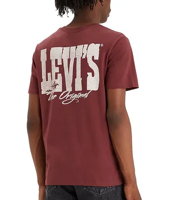 Levi's® Classic-Fit Short Sleeve Solid Western Heritage Logo Graphic T-Shirt