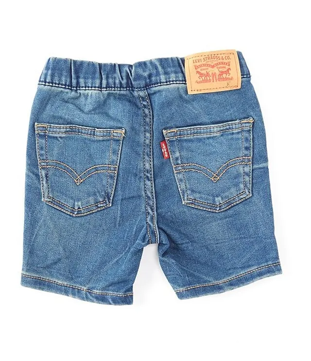 Levi's Toddler Boys Pull On Skating Critters Short Set - Colony - Size 3T