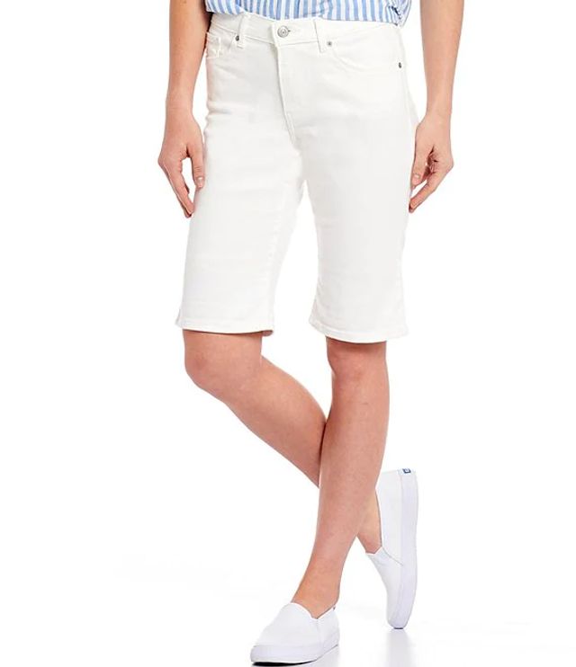 Jag Jeans Gracie Pull-On Denim Bermuda Shorts | Alexandria Mall
