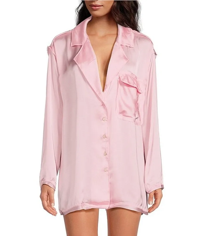 Free People Like Honey Coordinating Satin Sleep Top