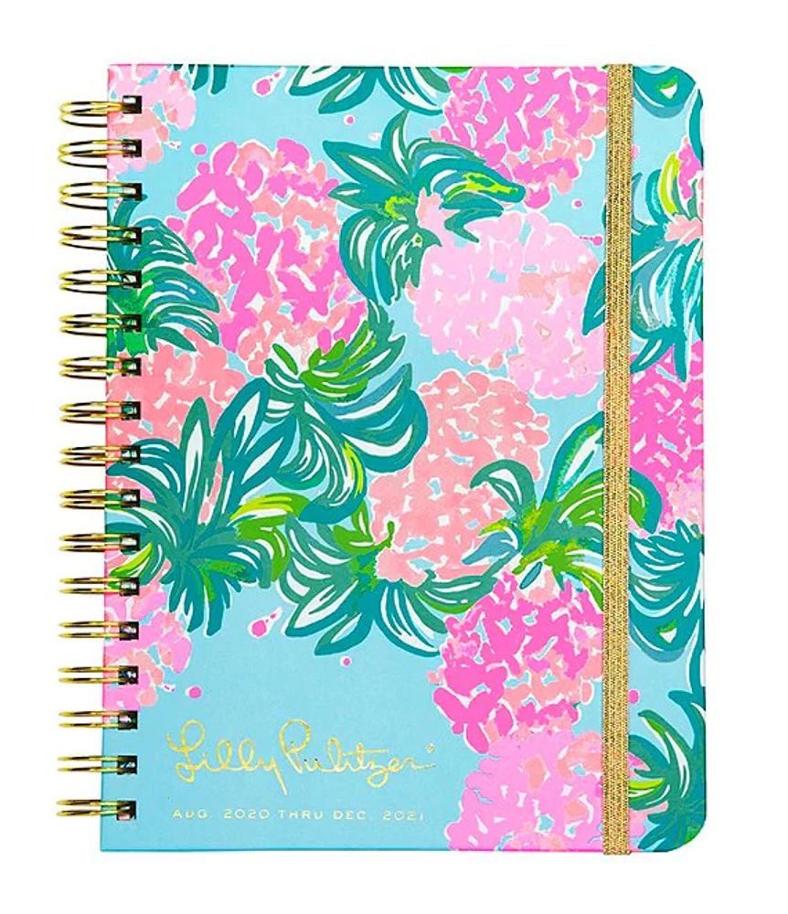 rem Er is een trend Obsessie Lilly Pulitzer Pineapple Shake 17-Month Large Agenda | Brazos Mall