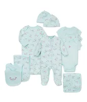 Little Me Baby Girls Newborn-9 Months Floral 3-Pack Bodysuits