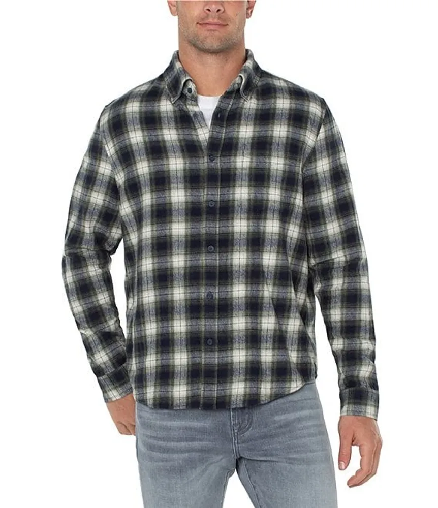 Liverpool Los Angeles Plaid Flannel Shirt