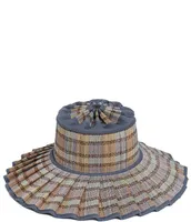 Lorna Murray Atlantis Island Capri Maxi Pleated Sun Hat