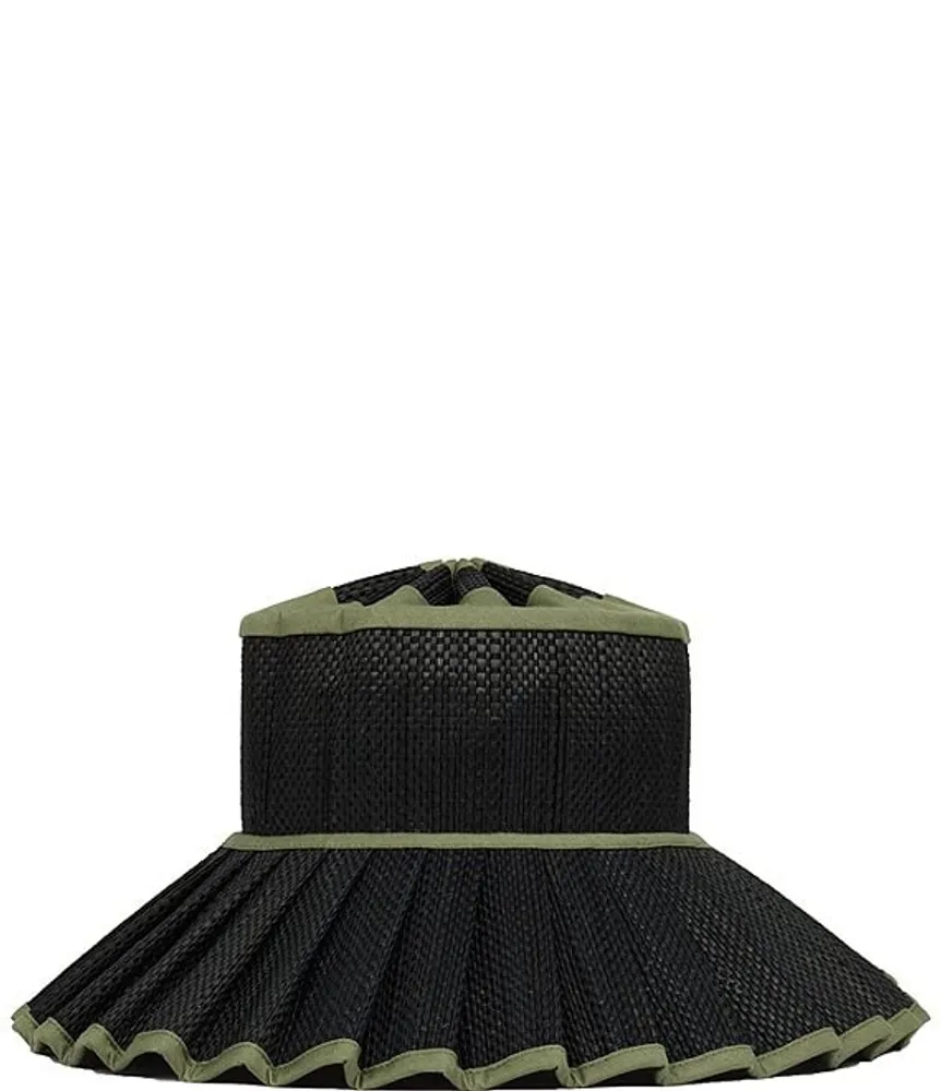 Lorna Murray Folding Milan Hat - Herringbone