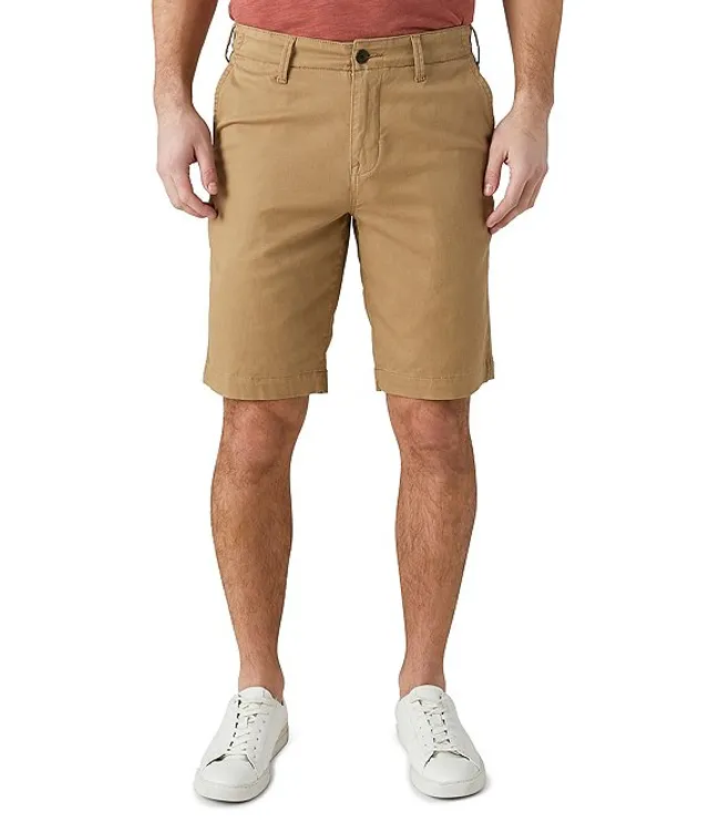 Lucky Brand 11 Inseam Stretch Twill Flat-Front Shorts