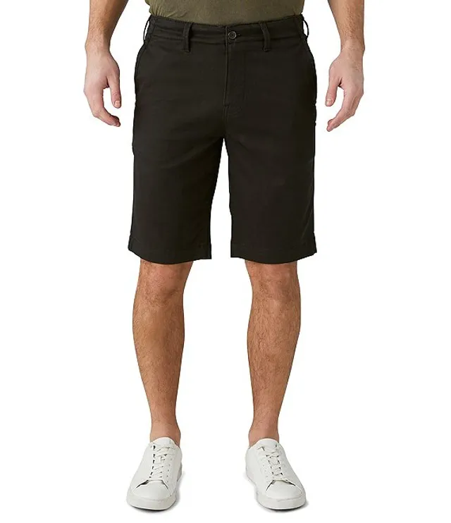 Lucky Brand 11 Inseam Stretch Twill Flat-Front Shorts