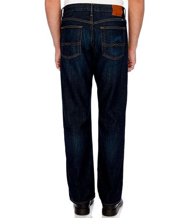Lucky Brand Jeans Mens 181 Relaxed Straight Fit Denim Zip Fly